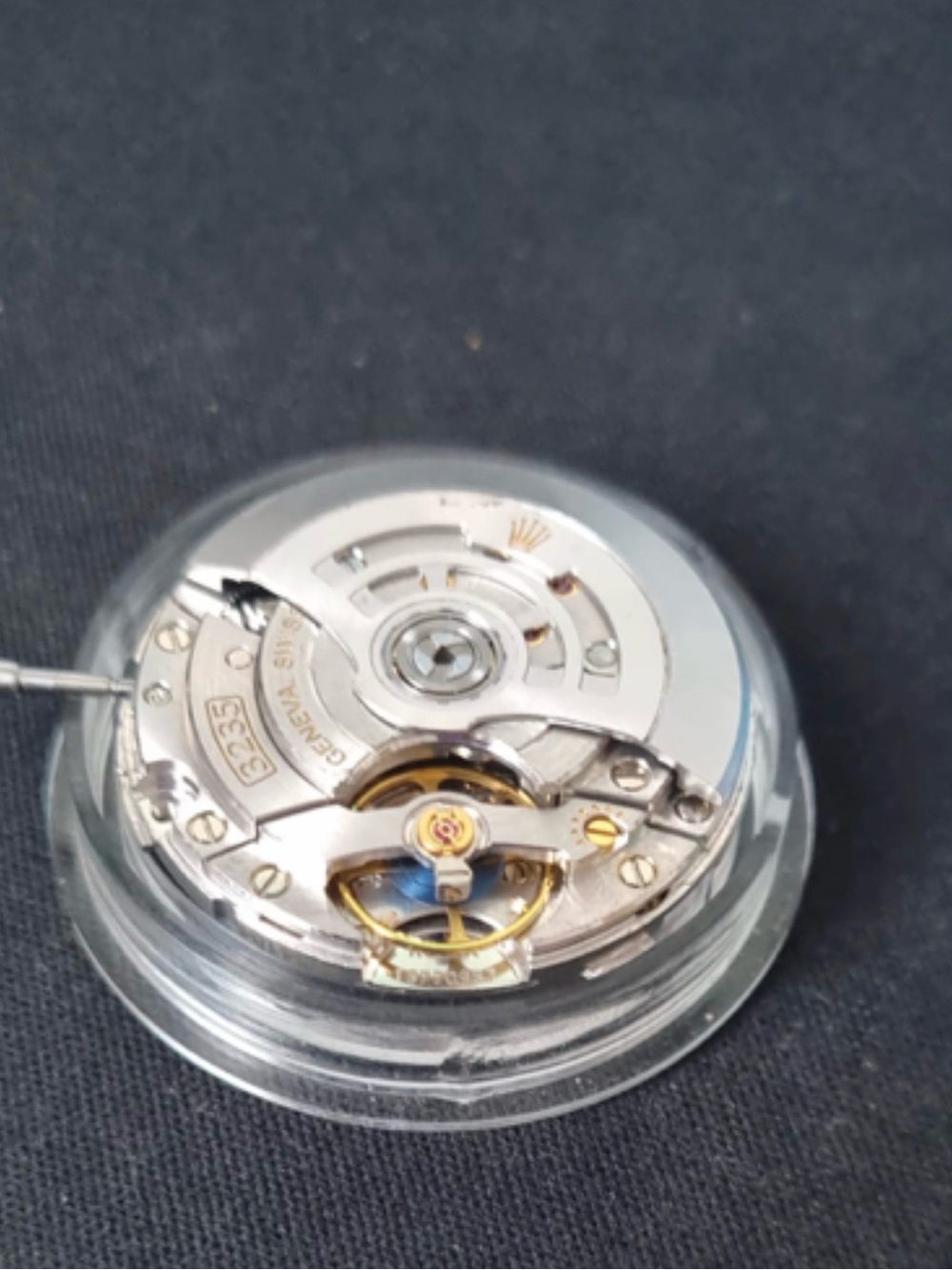 Rolex Silver Watch Movement 3235